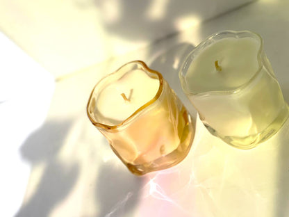 Choice Blooms - 7.2oz. No. 2 Gingerwood + Palo Santo Candle - The Look and Co