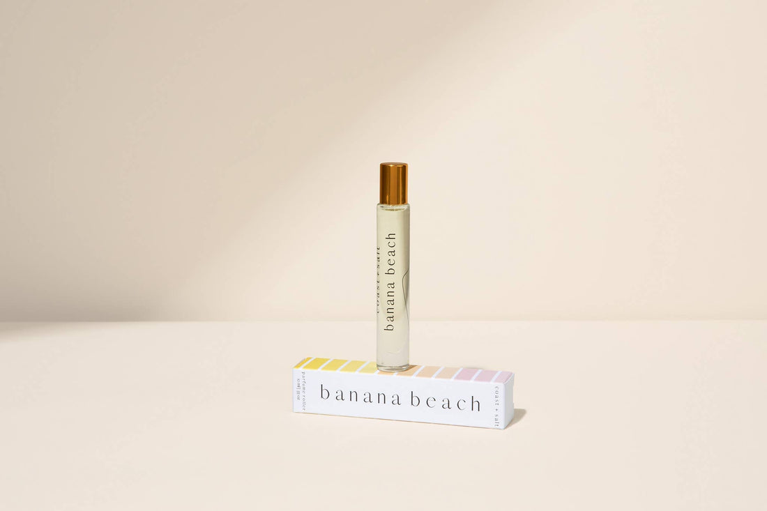 Coast+Salt - Banana Beach Perfume Roller - The Look and Co