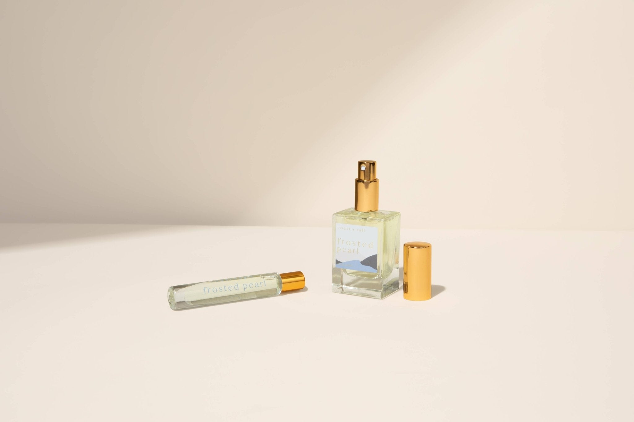 Coast+Salt - Frosted Pearl Perfume Roller - The Look and Co