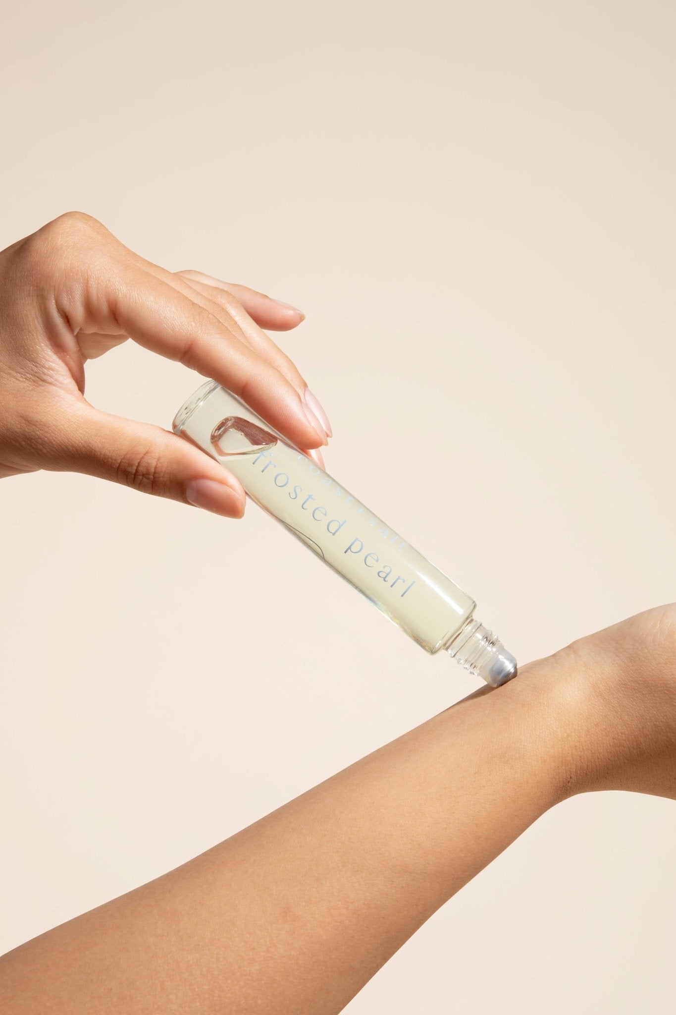 Coast+Salt - Frosted Pearl Perfume Roller - The Look and Co