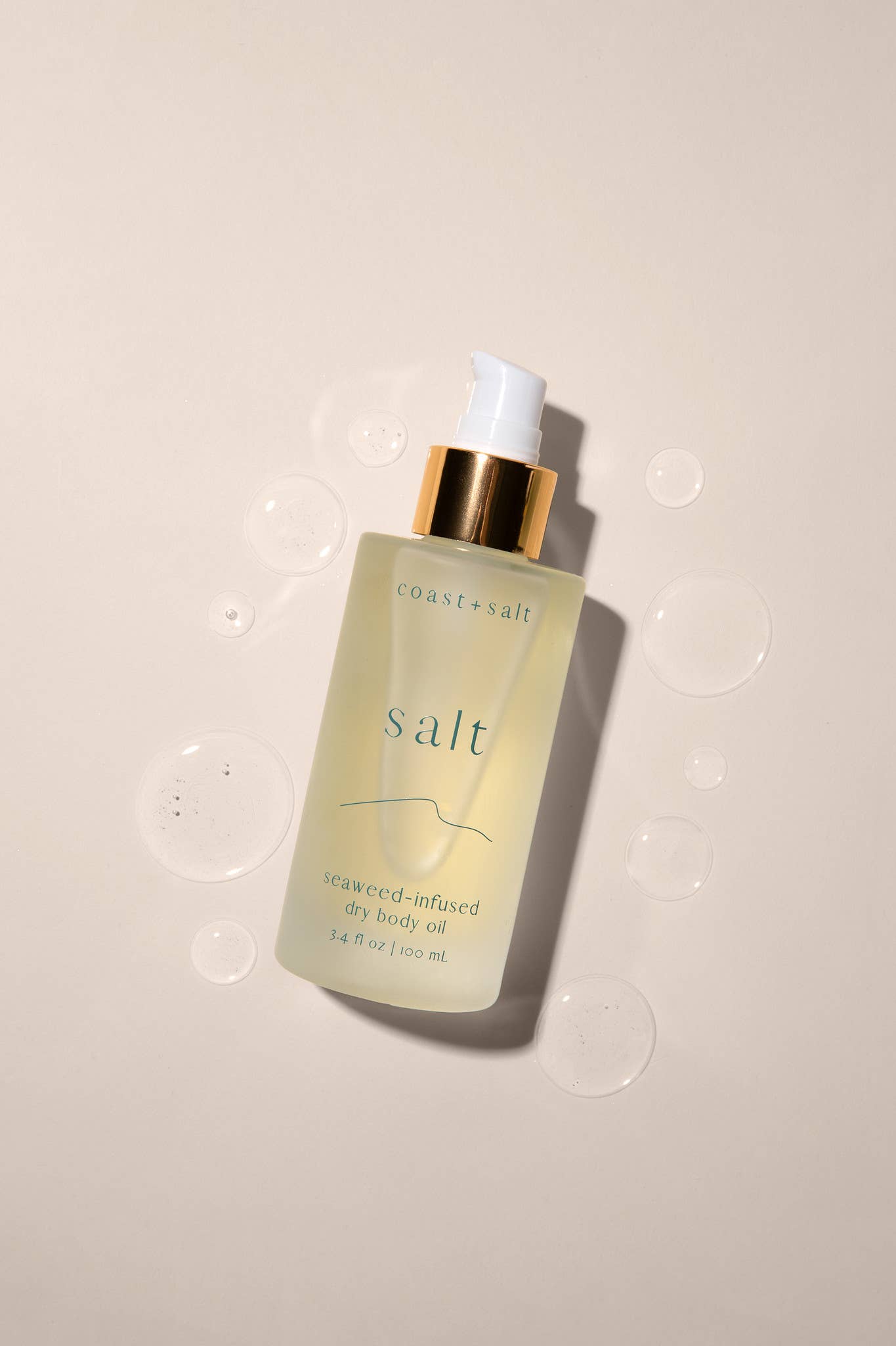 Coast+Salt - Salt Seaweed-Infused Dry Body Oil - The Look and Co