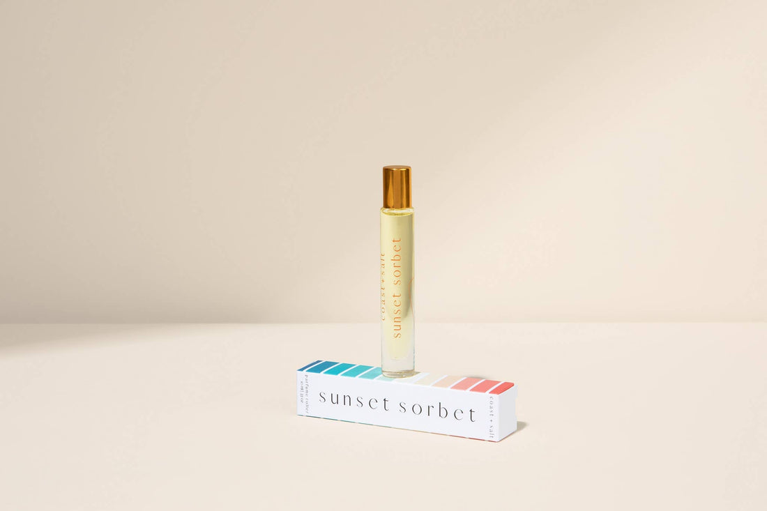 Coast+Salt - Sunset Sorbet Perfume Roller - The Look and Co