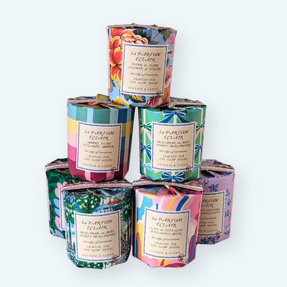 Stannie &amp; Lloyd - Gift Wrap Candle - Modern Toile