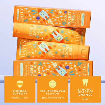 Dayly Rocket Rise Toothpaste - AM Kids - The Look and Co
