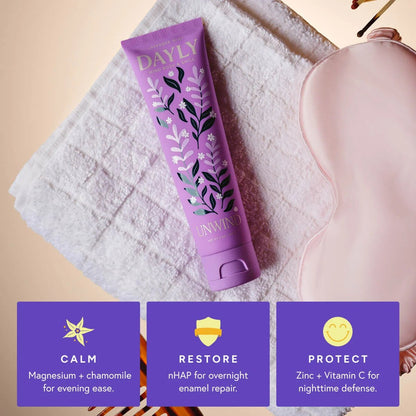 Dayly Unwind Toothpaste - PM Adult - The Look and Co