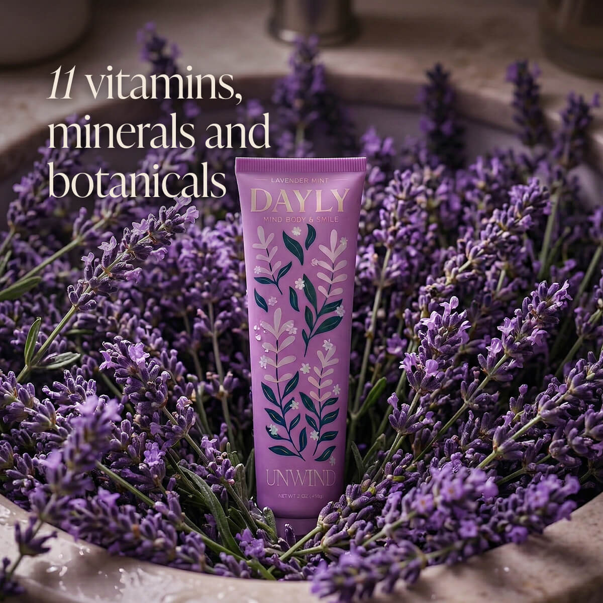 Dayly Unwind Toothpaste - PM Adult - The Look and Co