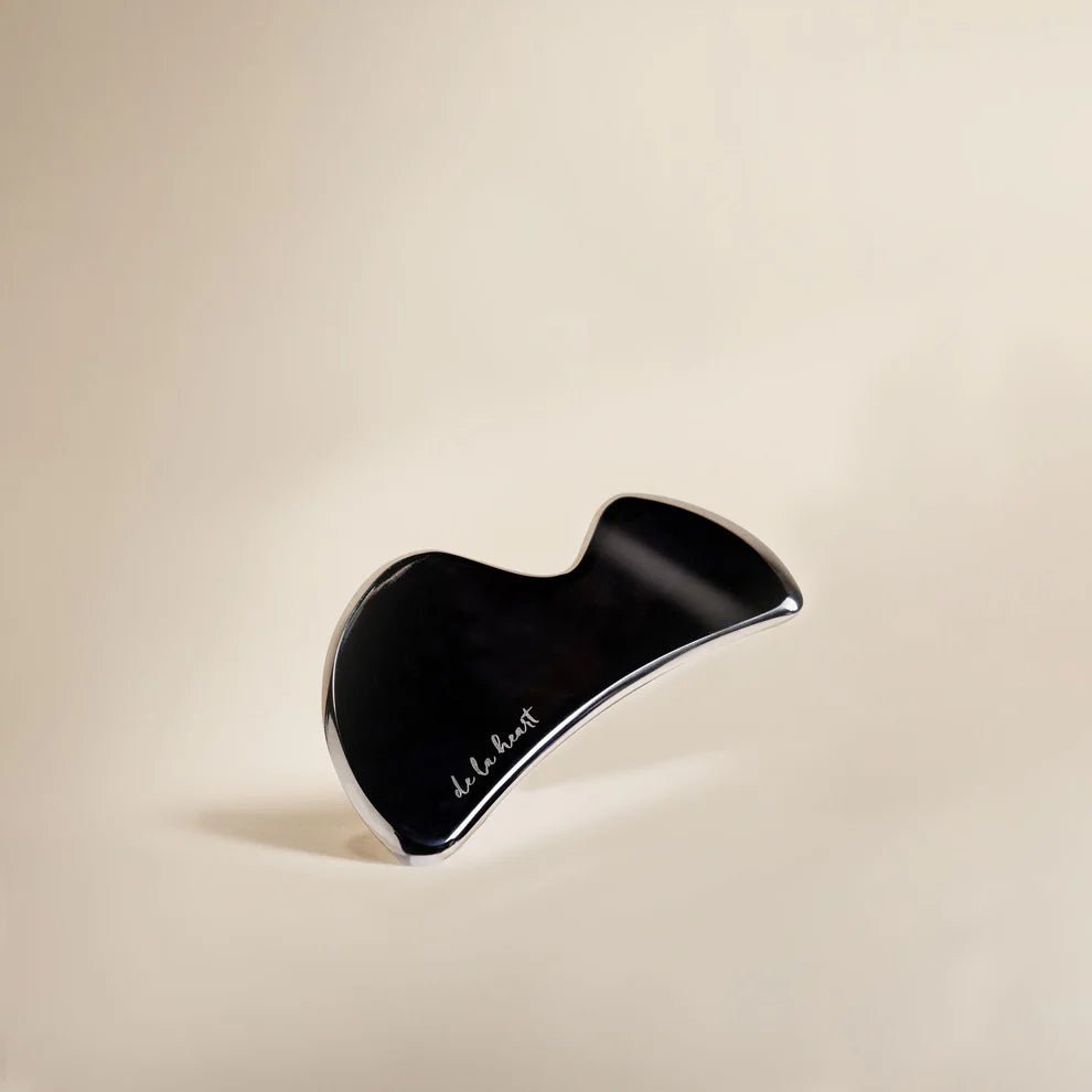 De La Heart Stainless Steel Gua Sha - The Look and Co