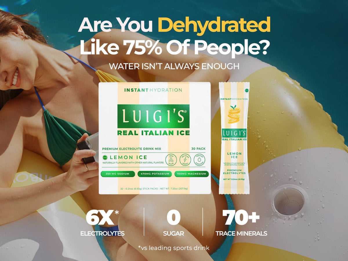 Instant Hydration - Premium Electrolyte Drink Mix: Luigi&
