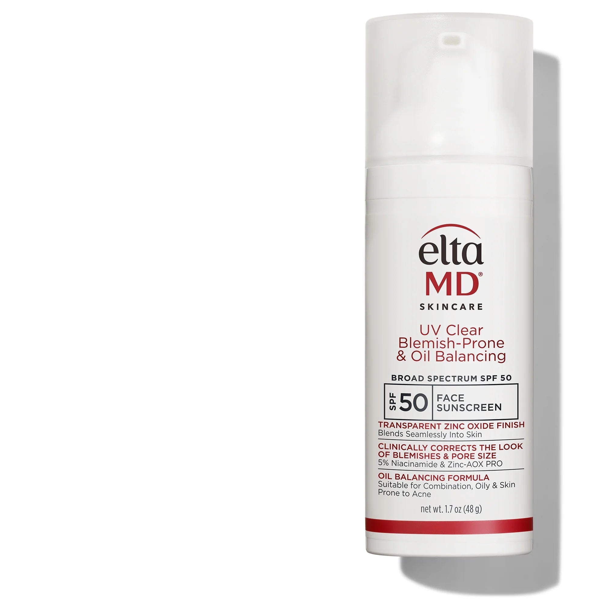 EltaMD UV Clear Blemish - Prone &amp; Oil Balancing SPF 50 - The Look and Co