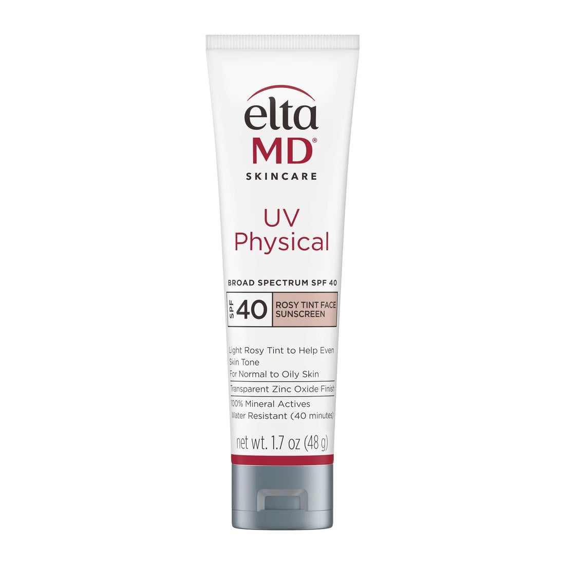 EltaMD UV Physical Broad - Spectrum SPF 40 – Rosy Tint - The Look and Co