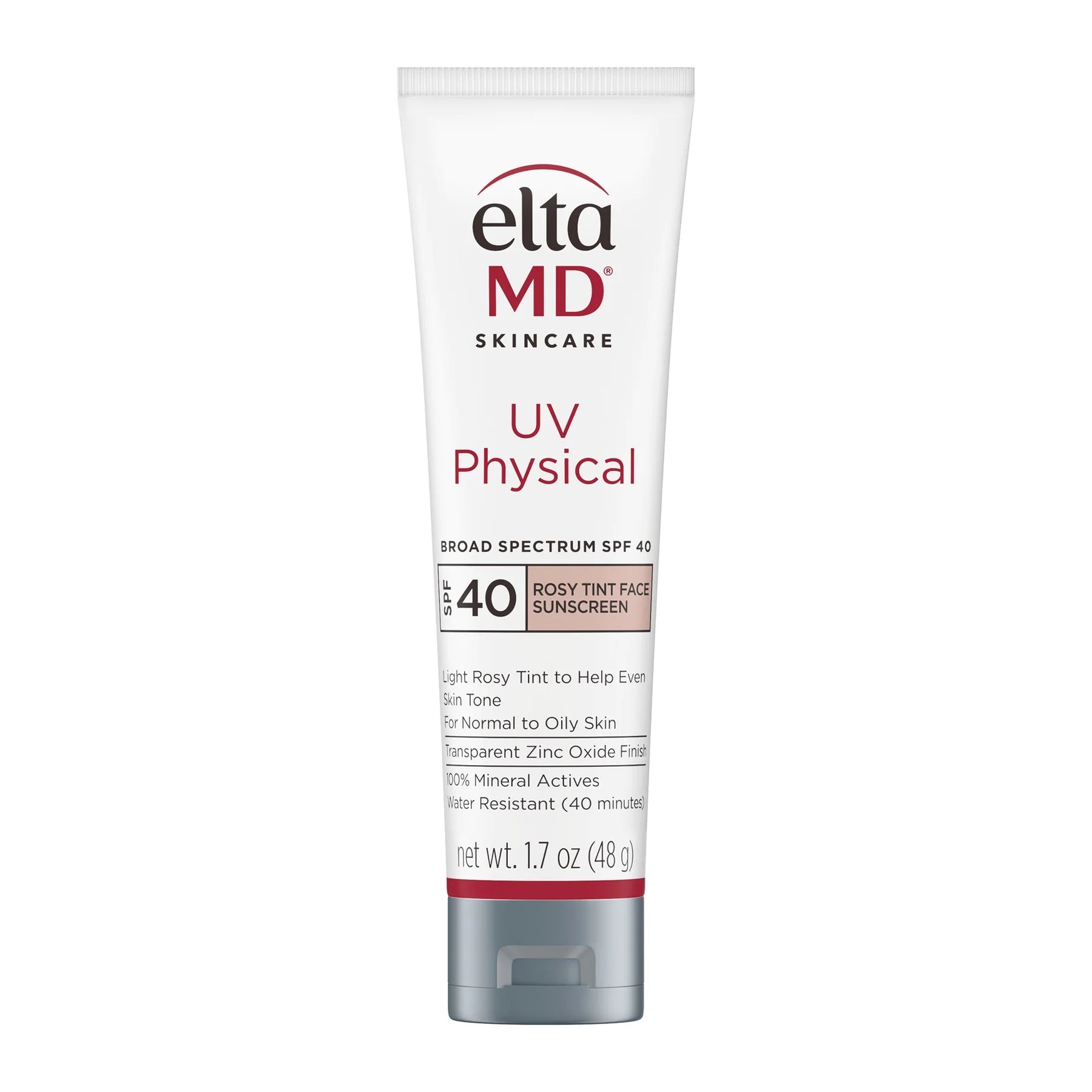 EltaMD UV Physical Broad - Spectrum SPF 40 – Rosy Tint - The Look and Co