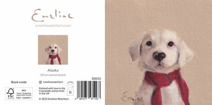 Emeline Watchorn - Greetings Card - 4x4  - The Look and Co