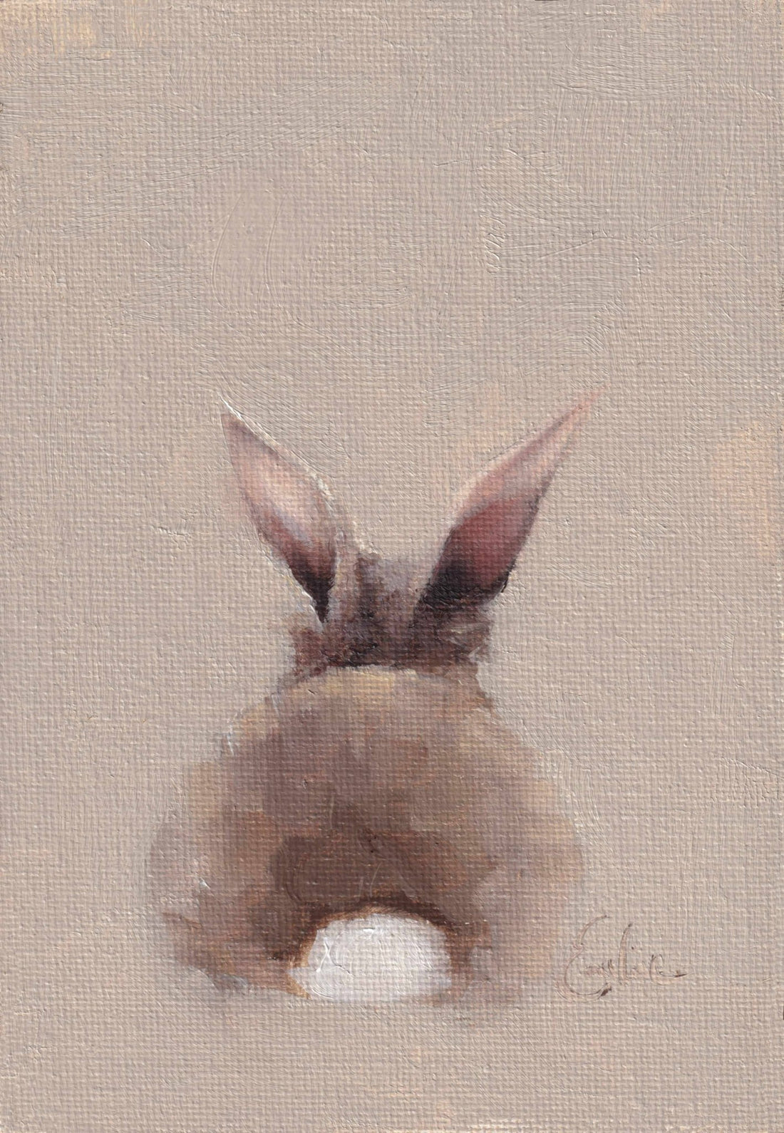 Emeline Watchorn - Greetings Card - BN003 Big Bunny 6x4 - The Look and Co
