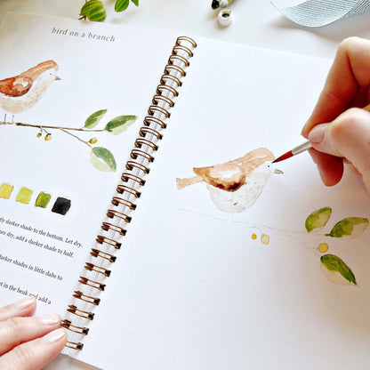 emily lex studio - Animals watercolor workbook - The Look and Co
