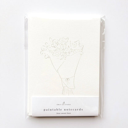 emily lex studio - Love sweet love paintable notecard - The Look and Co