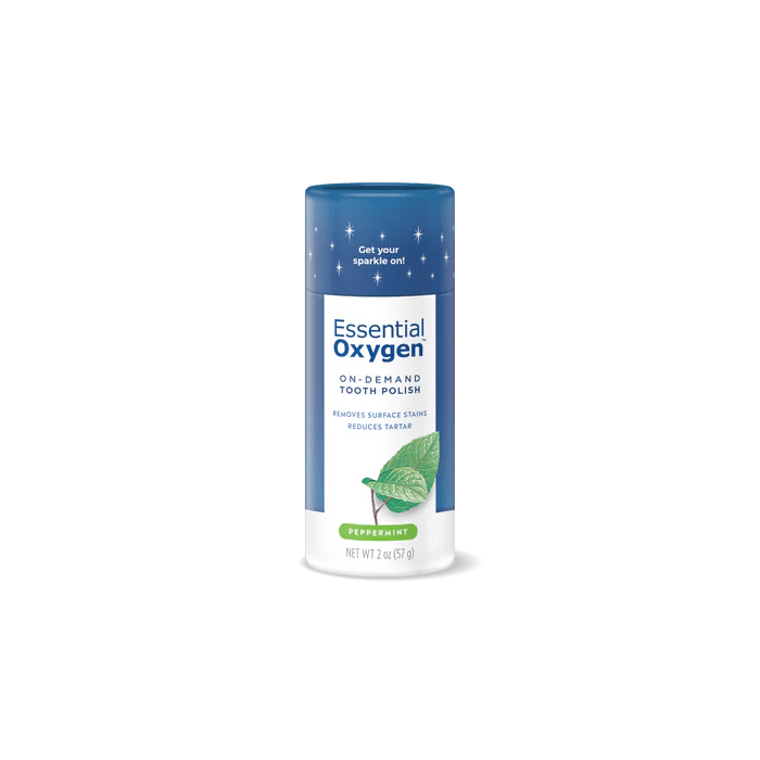 Essential Oxygen On-Demand Tooth Polish | Peppermint - The Look and Co