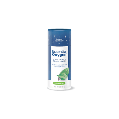Essential Oxygen On-Demand Tooth Polish | Peppermint - The Look and Co