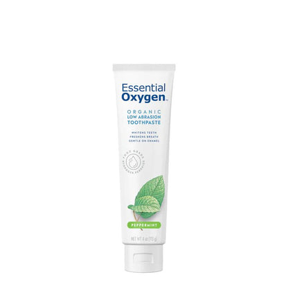 Essential Oxygen Organic Low Abrasion Toothpaste - The Look and Co