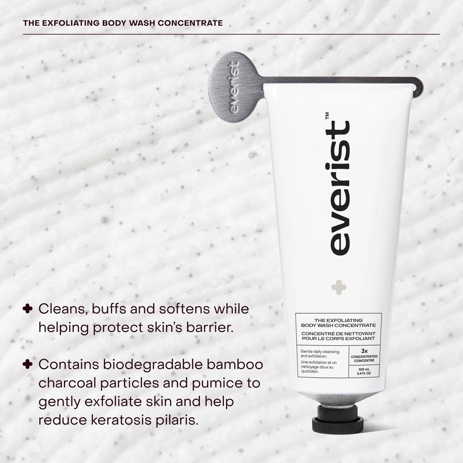 Everist The Exfoliating Body Wash Concentrate - The Look and Co