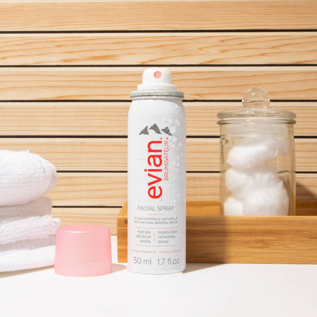 Evian Facial Spray - Evian Facial Spray, 1.7 oz - The Look and Co