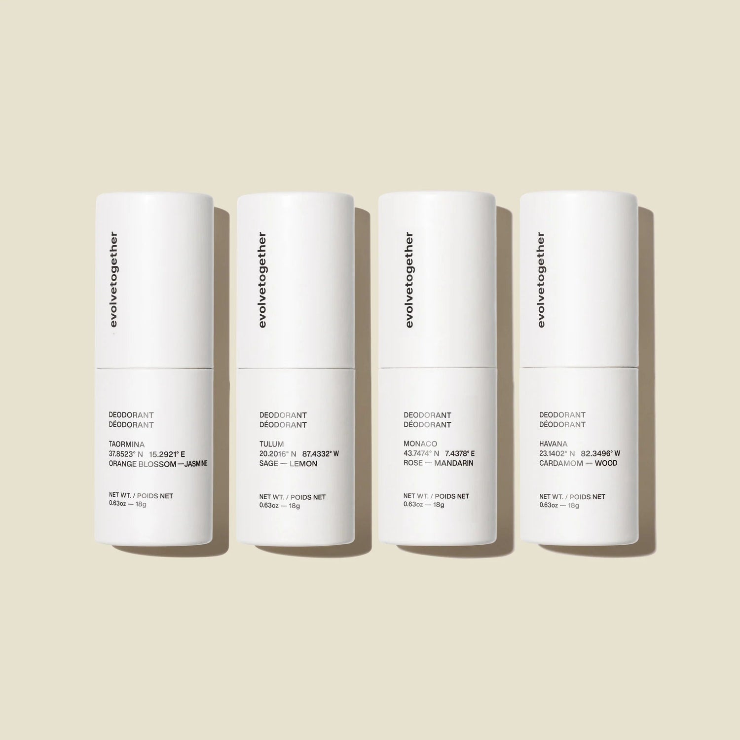 Evolvetogether Deodorant Discovery Set - The Look and Co