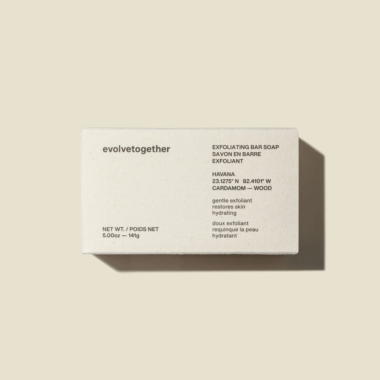 Evolvetogether Havana Exfoliating Bar Soap - The Look and Co