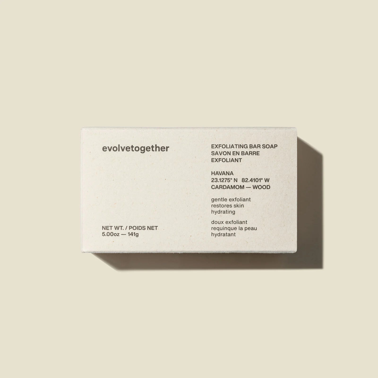 Evolvetogether Havana Exfoliating Bar Soap - The Look and Co