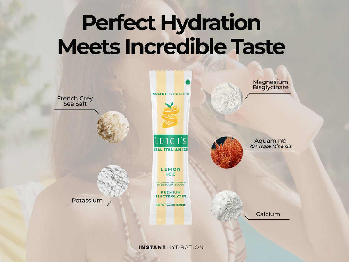 Instant Hydration - Premium Electrolyte Drink Mix: Luigi&