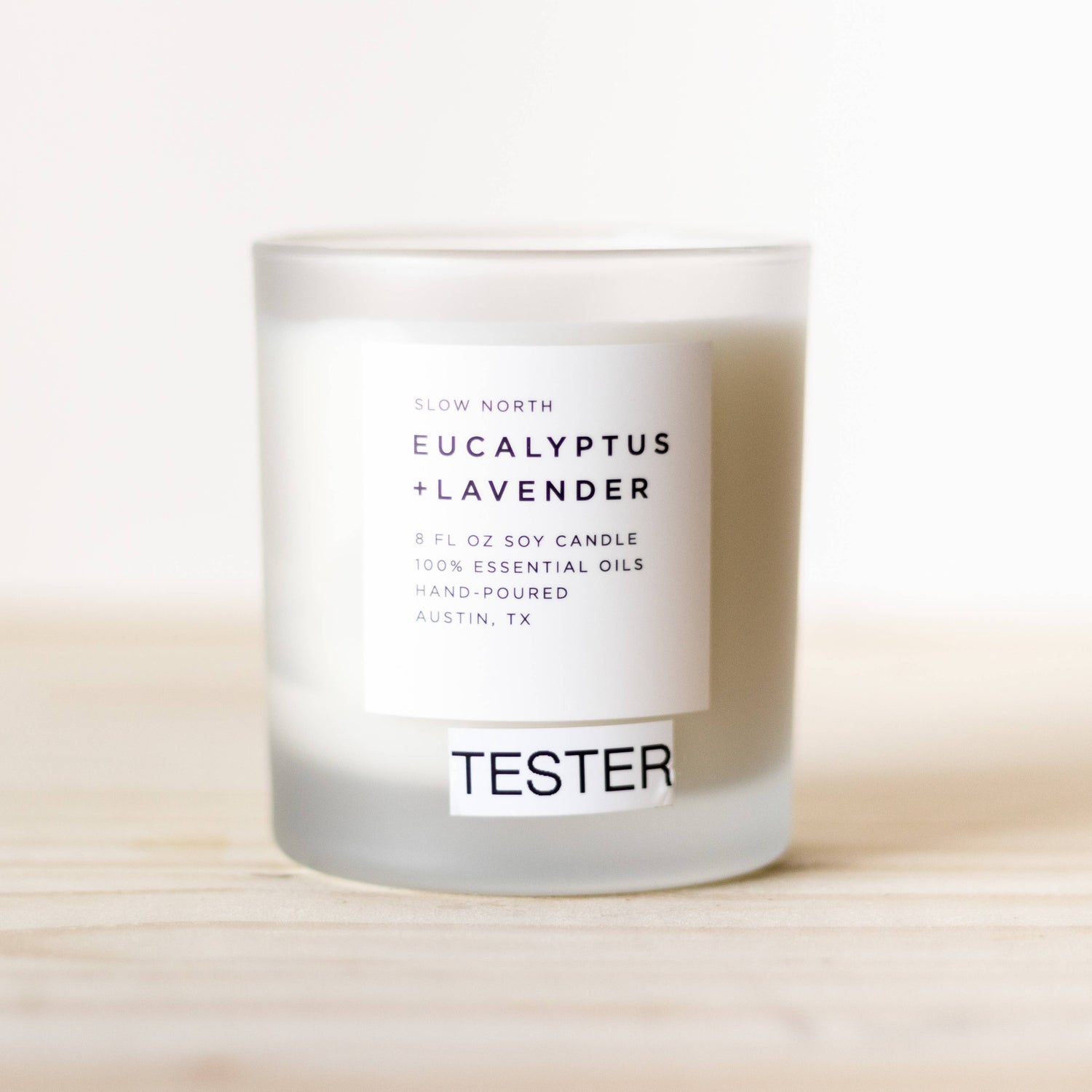 Slow North - TESTERS - 8 oz Non-Toxic Soy Candles