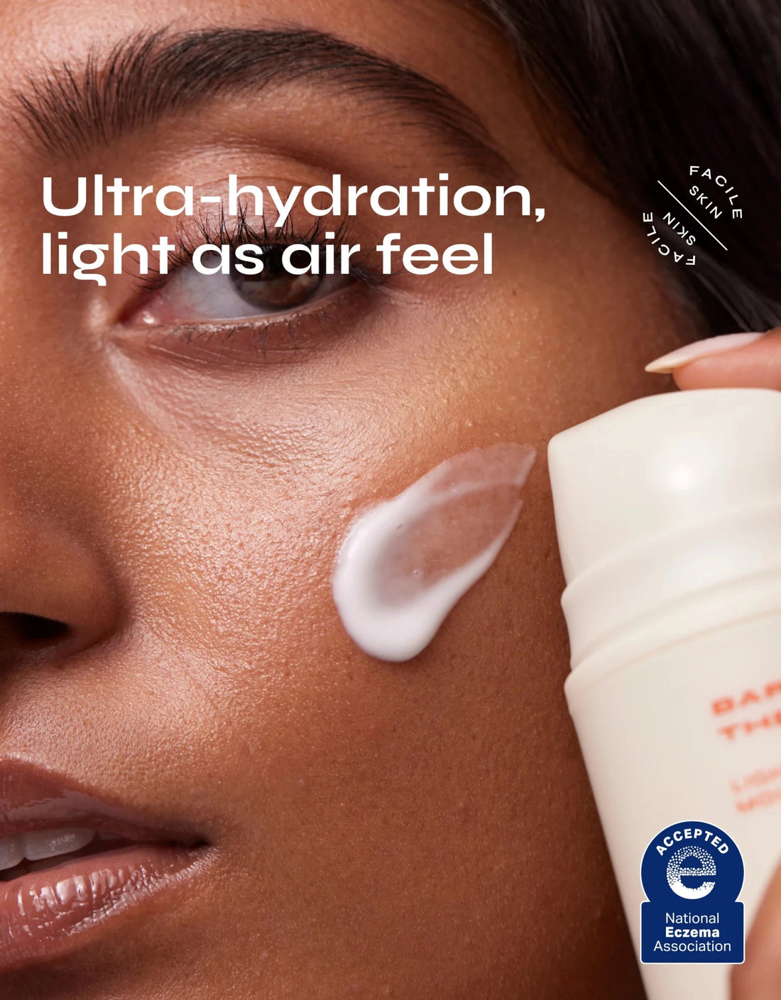 Facile Barely There Hyaluronic Acid Lightweight Moisturizer - The Look and Co