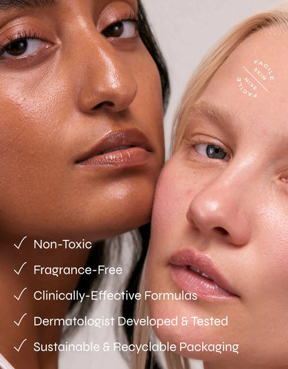 Facile The Buzz Brightening Exfoliating Facial Treatment with AHA &amp; BHA - The Look and Co