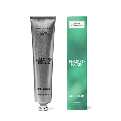 Flamingo Estate Organics Jasmine Damask Rose Rich Cream - The Look and Co