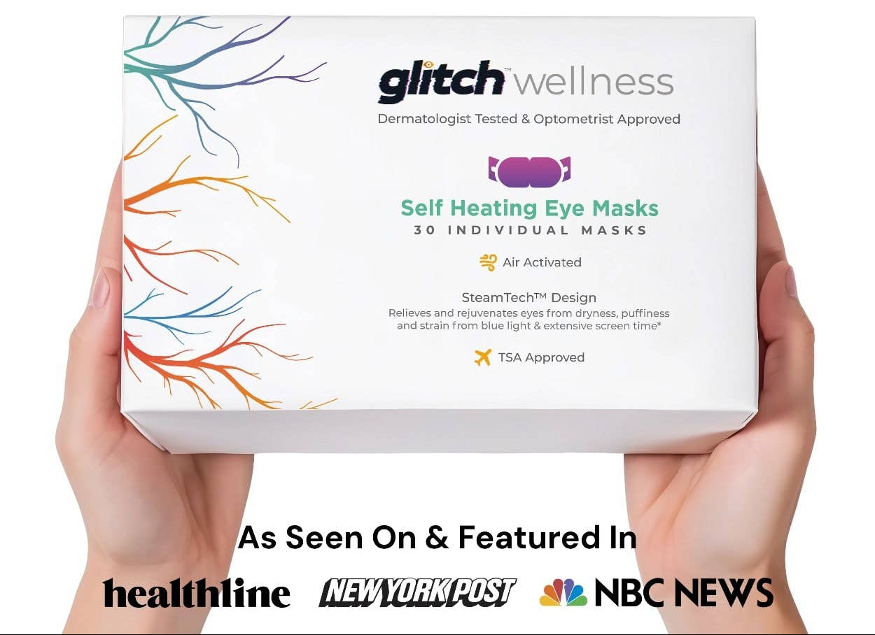 ‍Glitch Wellness - Glitch™ Self Heating Eye Mask (100% off) - The Look and Co