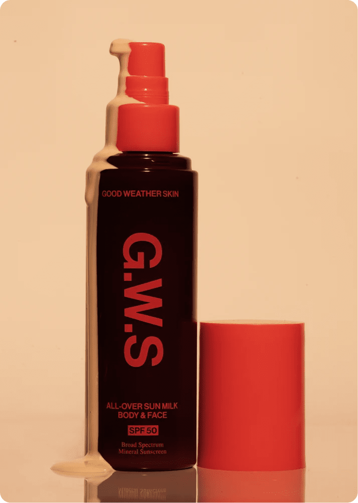 Good Weather Skin All-Over Sun Milk SPF 50 - The Look and Co