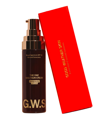 Good Weather Skin The One Warm Glow Daily Sun Cream SPF 30 - The Look and Co