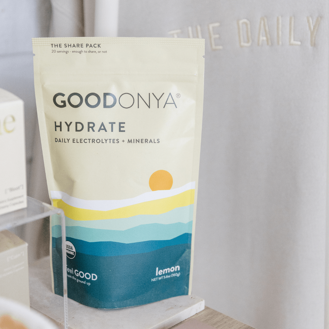 GOODONYA - Organic Hydration™ Stick Pack (12 Single - Serve Sticks) - The Look and Co
