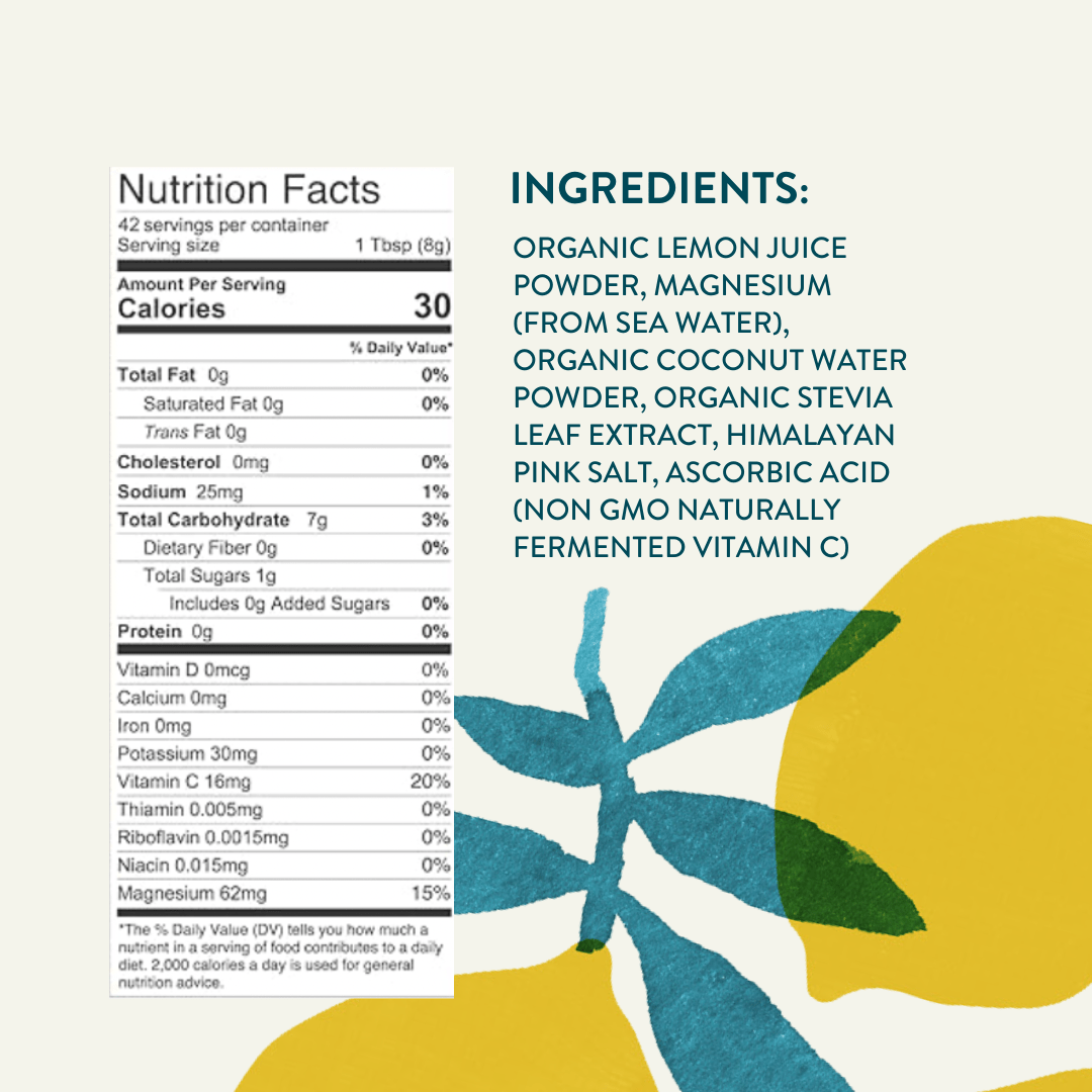 GOODONYA - Organic Hydration™ Stick Pack (12 Single - Serve Sticks) - The Look and Co
