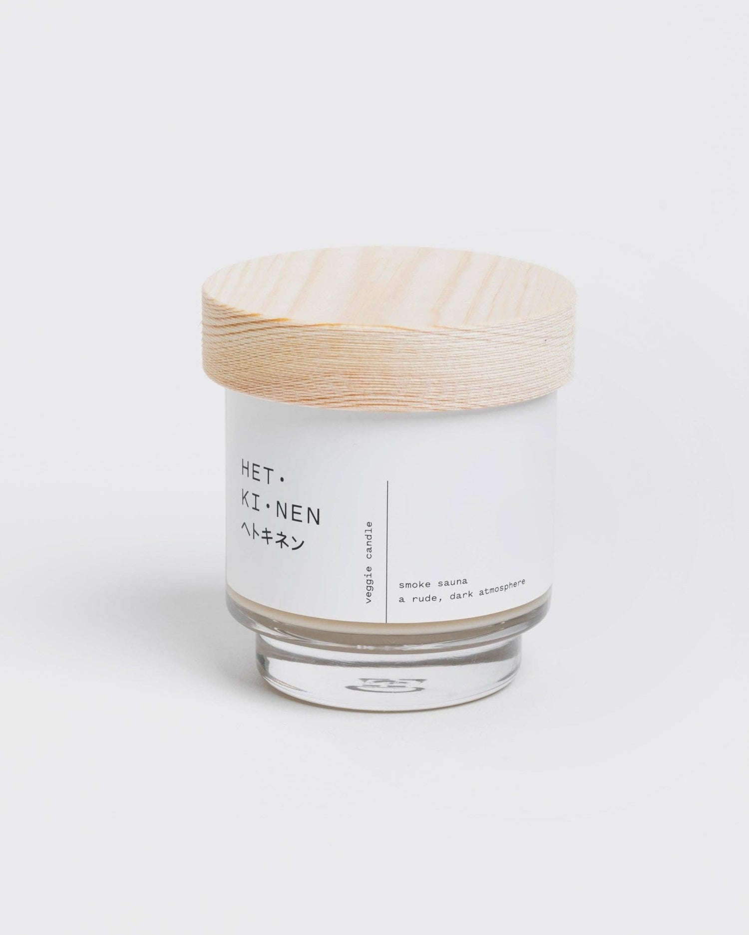 Hetkinen - Veggie candle smoke sauna round - The Look and Co