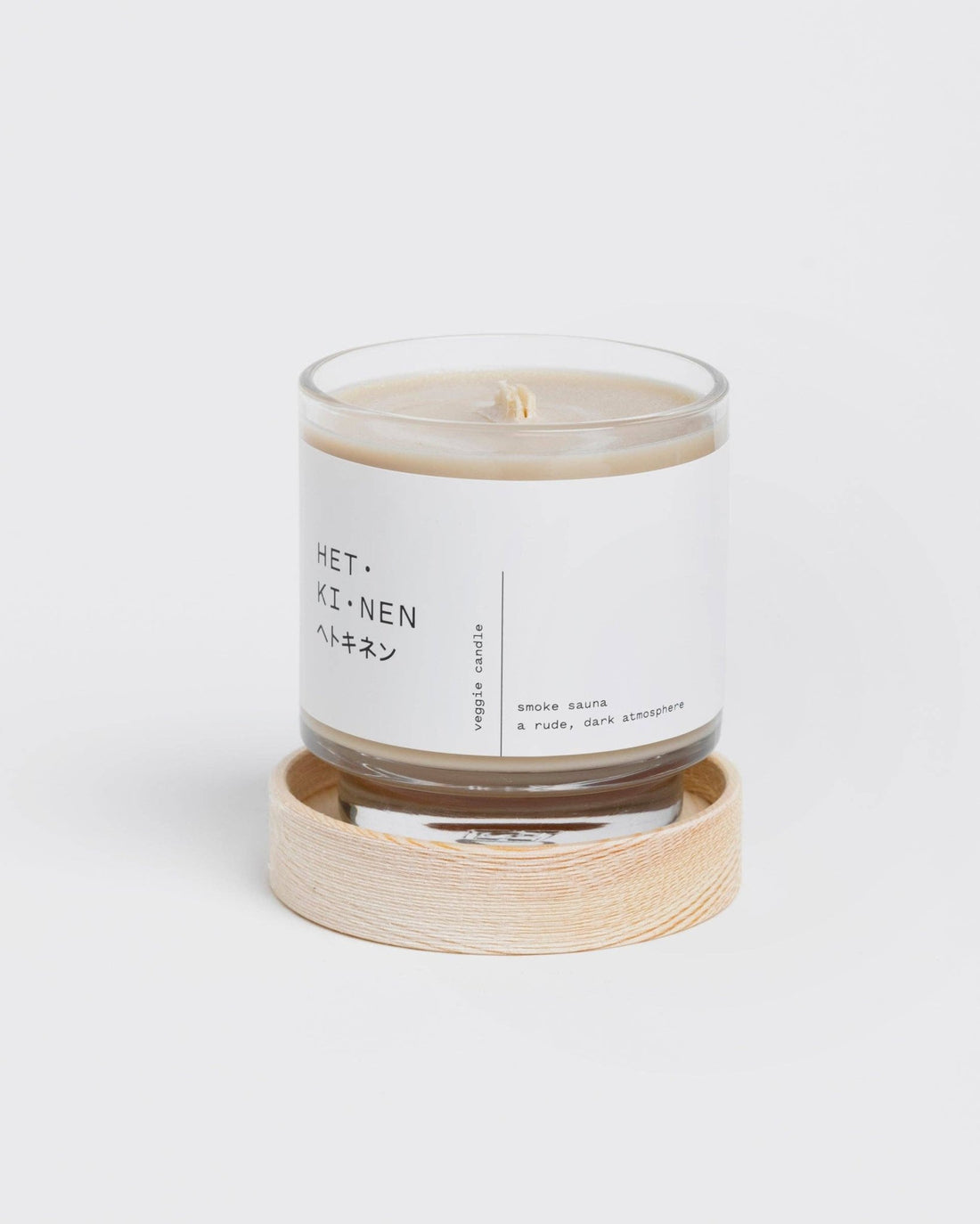 Hetkinen - Veggie candle smoke sauna round - The Look and Co
