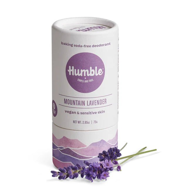 Humble Brand Aluminum Free Deodorant - Mountain Lavender - The Look and Co