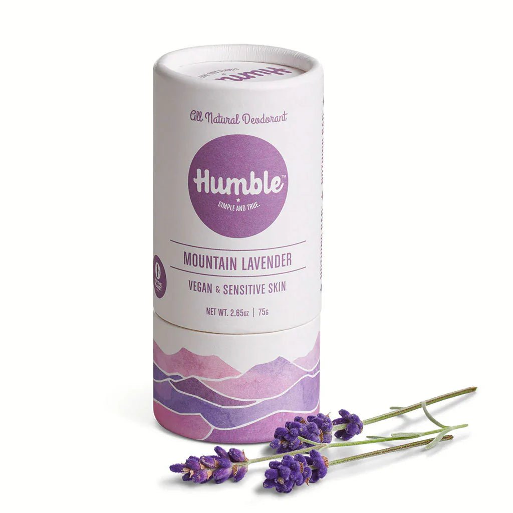 Humble Brand Aluminum Free Deodorant - Mountain Lavender - The Look and Co