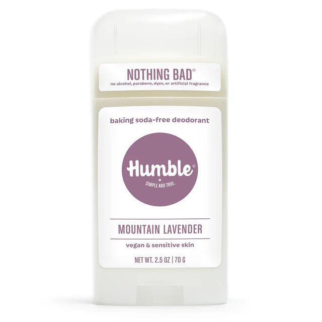 Humble Brand Aluminum Free Deodorant - Mountain Lavender - The Look and Co