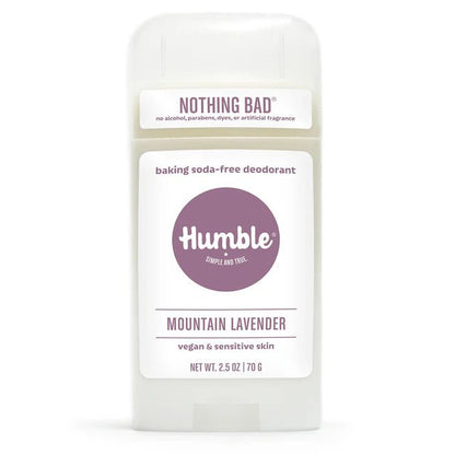 Humble Brand Aluminum Free Deodorant - Mountain Lavender - The Look and Co