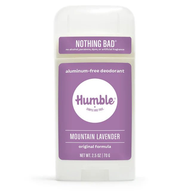 Humble Brand Aluminum Free Deodorant - Mountain Lavender - The Look and Co