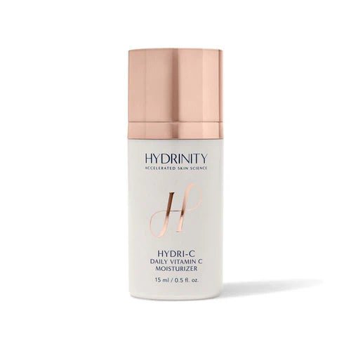 Hydrinity 30mL Vivid Brightening Serum + 15mL HYDR - C Daily Vitamin C Moisturizer Duo - The Look and Co