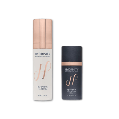 Hydrinity Box – Renewing HA Serum + RetaXome - The Look and Co