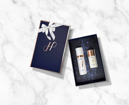 Hydrinity Holiday Gift Box – Vivid Brightening Serum + HYDR - C Daily Vitamin C Moisturizer - The Look and Co