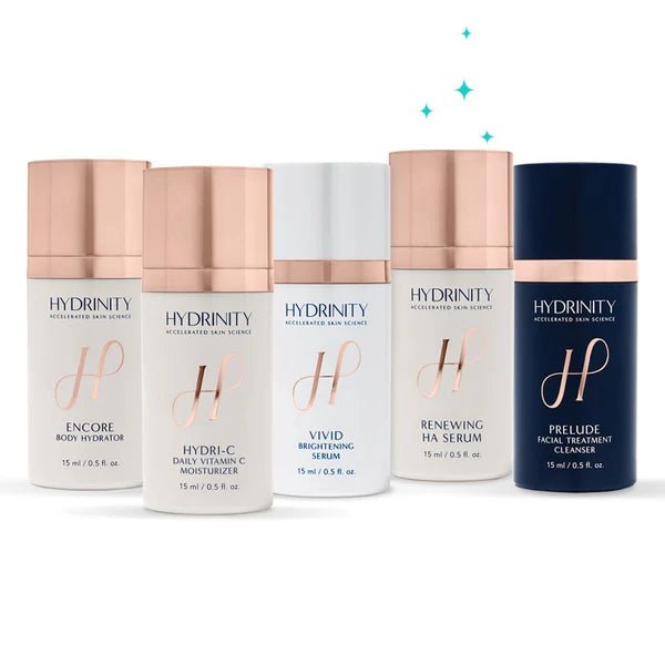Hydrinity Holiday Travel &amp; Glow Set - The Look and Co