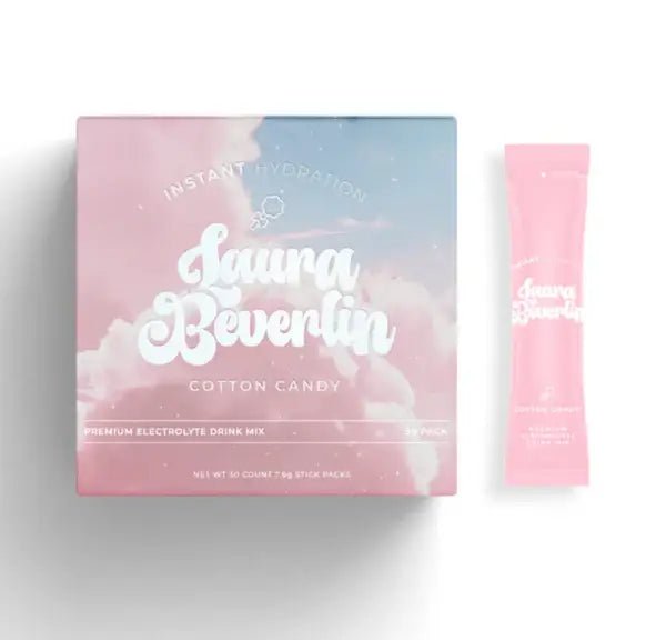 Instant Hydration - Premium Electrolyte Drink Mix: Cotton Candy - The Look and Co