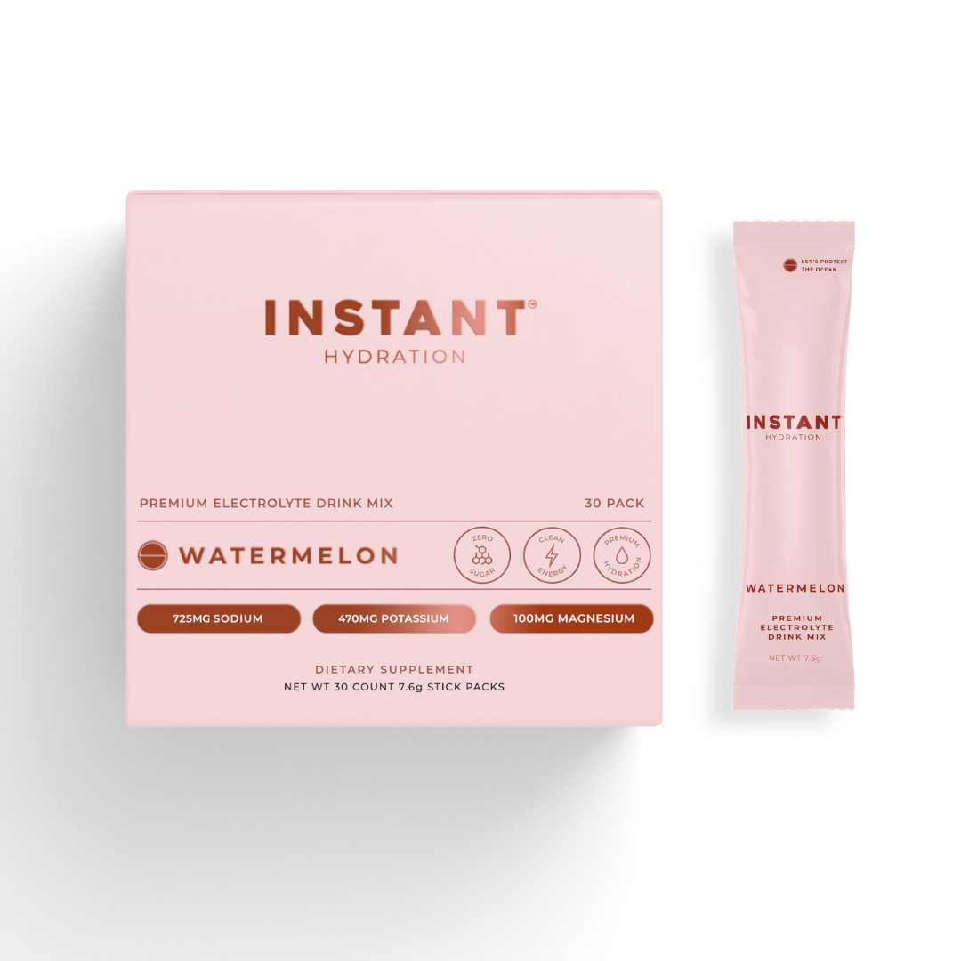 Instant Hydration - Premium Electrolyte Drink Mix: Watermelon - The Look and Co